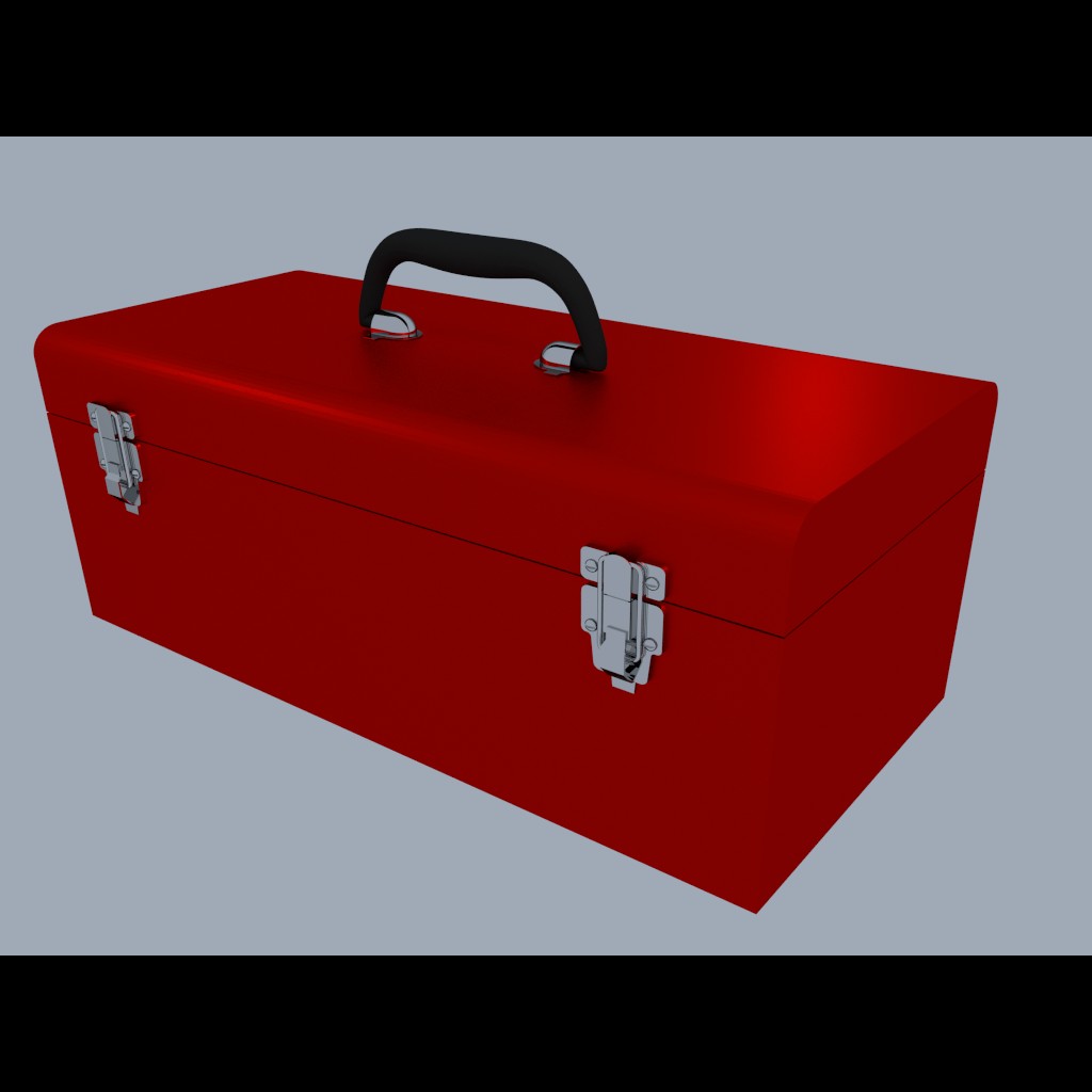 Small Metal Toolbox preview image 1